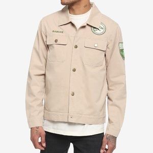 Our Universe Hot Topic Jurassic World Park Ranger Shirt/Jacket‎ Cosplay Costume